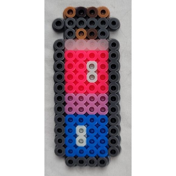 Bisexual LGBT Potion Perler Pixel Art - Picture 2 of 2